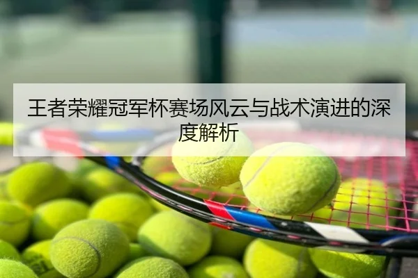 王者荣耀冠军杯赛场风云与战术演进的深度解析